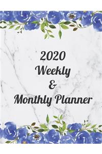 2020 Weekly & Monthly Planner