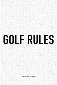 Golf Rules