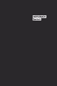 Notizbuch kariert