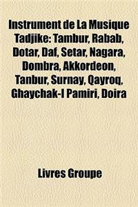 Instrument de La Musique Tadjike