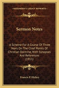 Sermon Notes