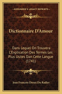 Dictionnaire D'Amour