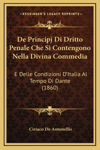 De Principj Di Dritto Penale Che Si Contengono Nella Divina Commedia