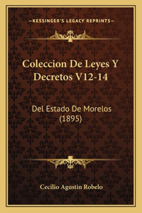 Coleccion De Leyes Y Decretos V12-14