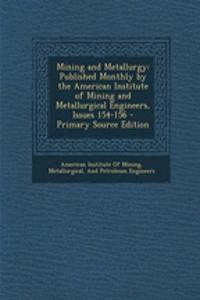 Mining and Metallurgy