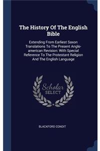 The History Of The English Bible