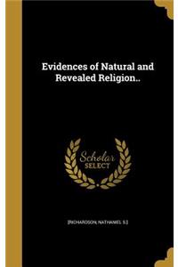 Evidences of Natural and Revealed Religion..