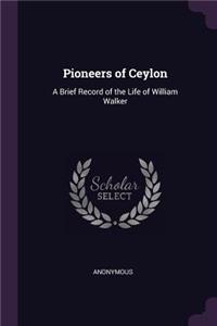 Pioneers of Ceylon