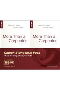 More Than a Carpenter 30 Pack, Church Evangelism Pack 30-Pack