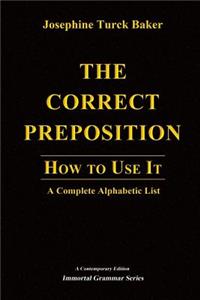 Correct Preposition