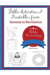 Bible Activities & Printables from Genesis to Revelation