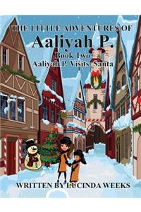 Aaliyah P. Visits Santa