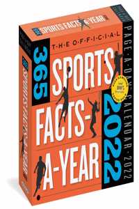 Official 365 Sports Facts-A-Year Page-A-Day Calendar 2022