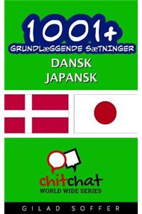 1001+ grundlæggende sætninger dansk - japansk