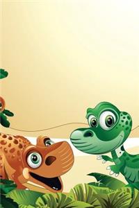 Dinosaur Buddies Blank Book