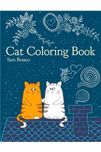 Cat Coloring Book
