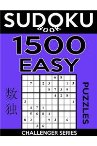 Sudoku Book 1,500 Easy Puzzles: Sudoku Puzzle Book With Only One Level of Difficulty