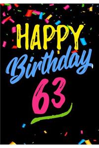 Happy Birthday 63