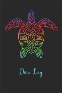 Dive Log: 6 x 9" - Space for 100 Dives - Diving gift idea - diver gifts - best gifts for diver - Dive Log Book