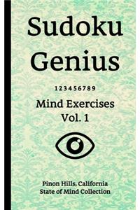 Sudoku Genius Mind Exercises Volume 1