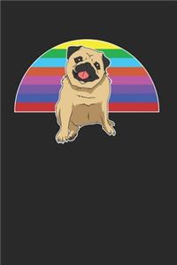 Gay Pride Dog Notebook - Owner Journal Planner