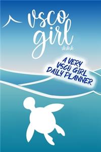 VSCO GIRL And The Sea Turtle