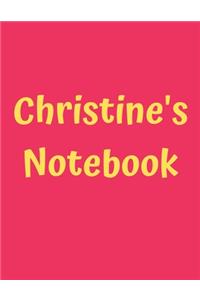 Christine's Notebook