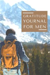 Gratitude journal for men
