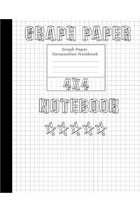 Graph Paper Composition Notebook