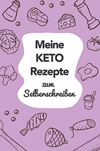Meine Keto Rezepte zum Selberschreiben