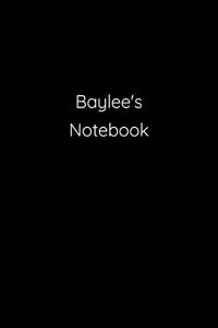 Baylee's Notebook