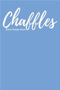 Chaffles Blank Recipe Book