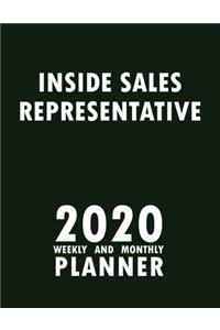 Inside Sales Representative 2020 Weekly and Monthly Planner