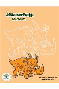 A dinosaur Design Notebook