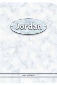 Jordan - Lined Notebook