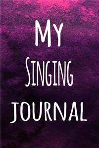 My Singing Journal