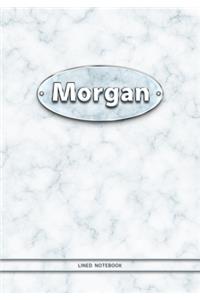 Morgan - Lined Notebook
