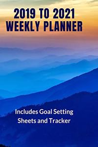 2019 to 2021 Weekly Planner
