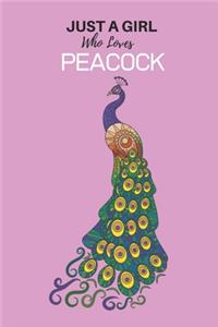 Just A Girl Who Loves Peacock