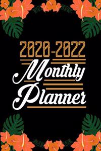 2020-2022 Monthly Planner