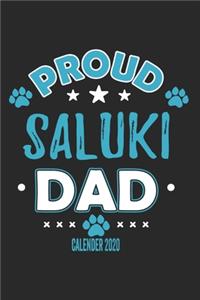 Proud Saluki Dad Calendar 2020