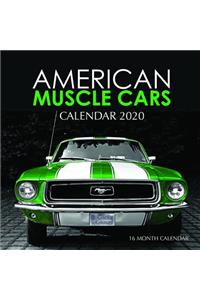 American Muscle Cars Calendar 2020