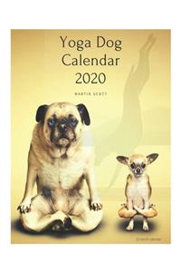 Yoga Dog Calendar 2020