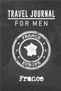 Travel Journal for Men France