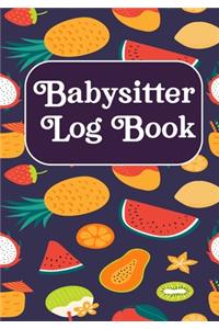 Babysitter Log book
