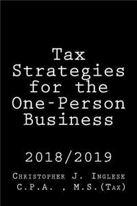 Tax Strategies for the One-Person Business