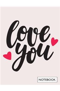 love you notebook