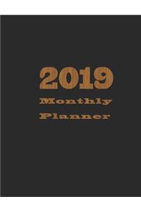 2019 Monthly Planner