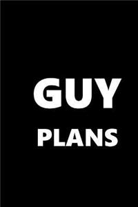 2019 Daily Planner For Men Guy Plans White Font Black Design 384 Pages