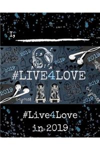 #live4love: 2019 Calendar Journal